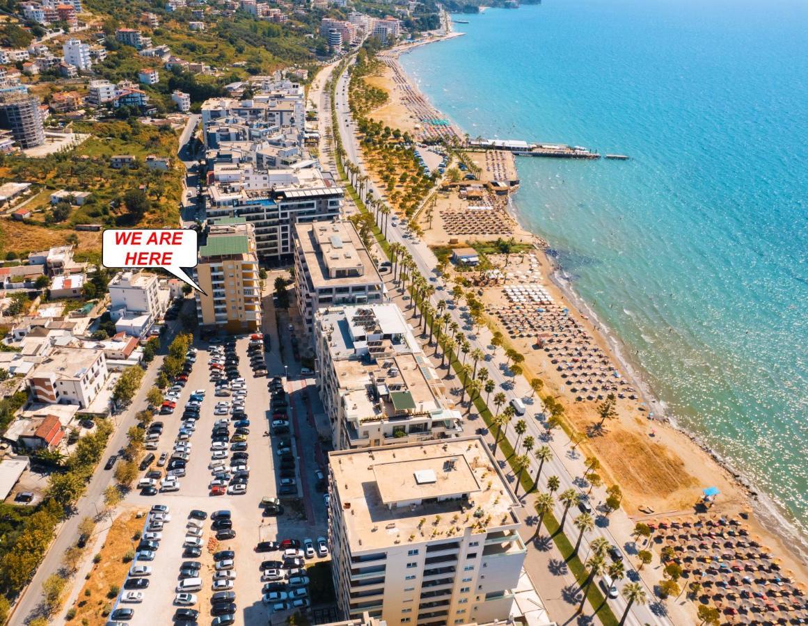 Victoria Lungomare Apartment Vlorë Esterno foto