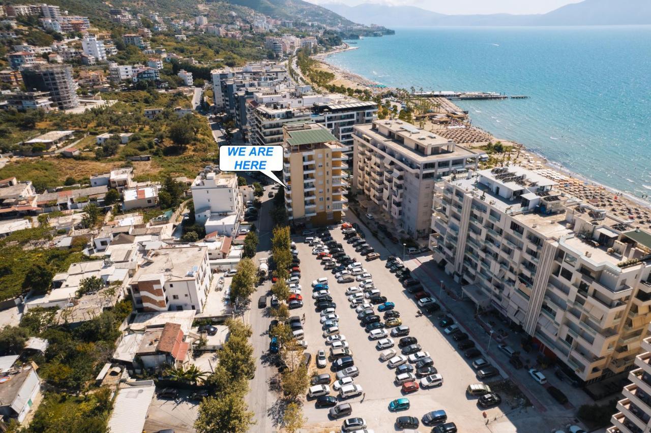 Victoria Lungomare Apartment Vlorë Esterno foto