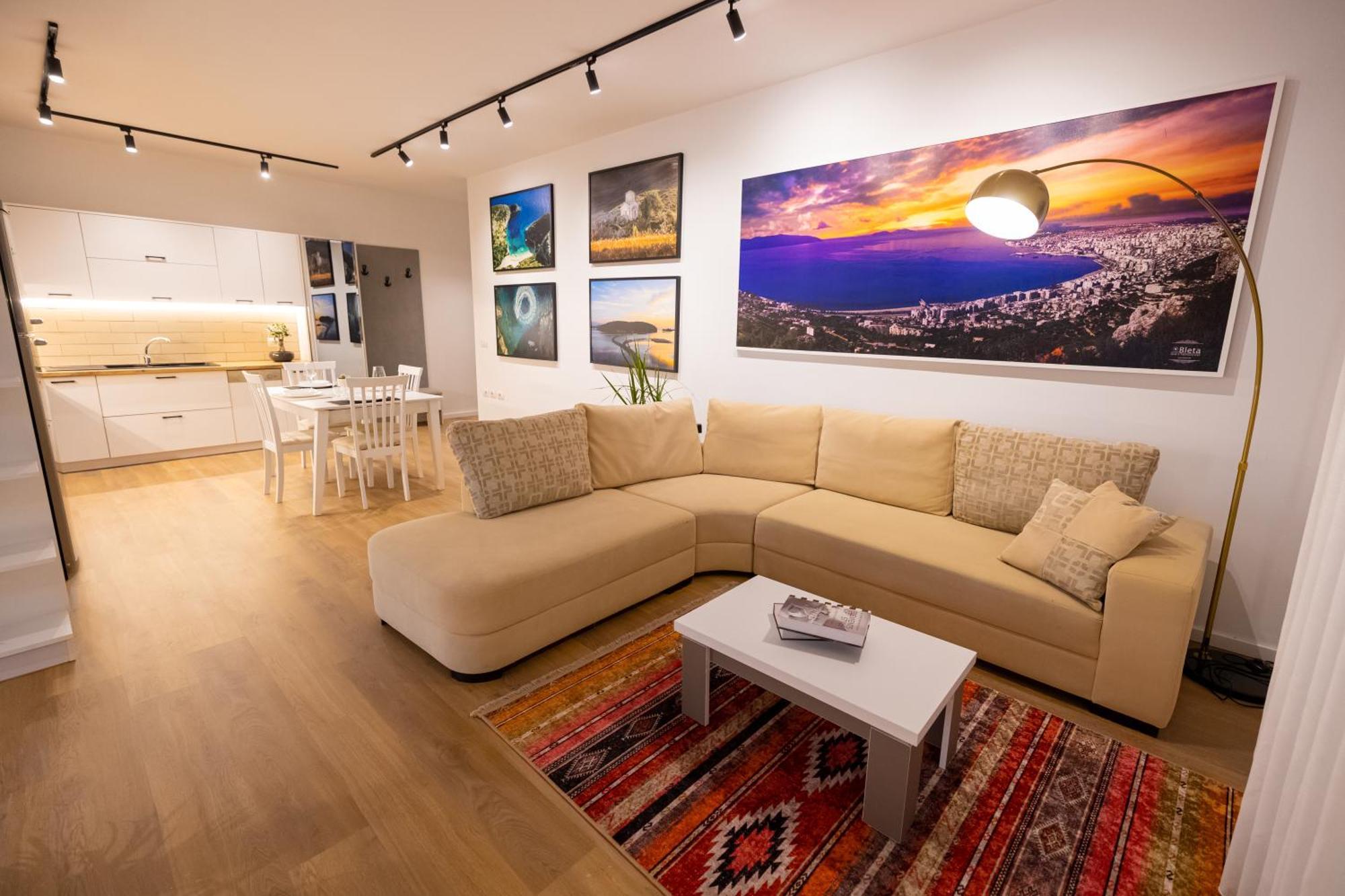 Victoria Lungomare Apartment Vlorë Esterno foto